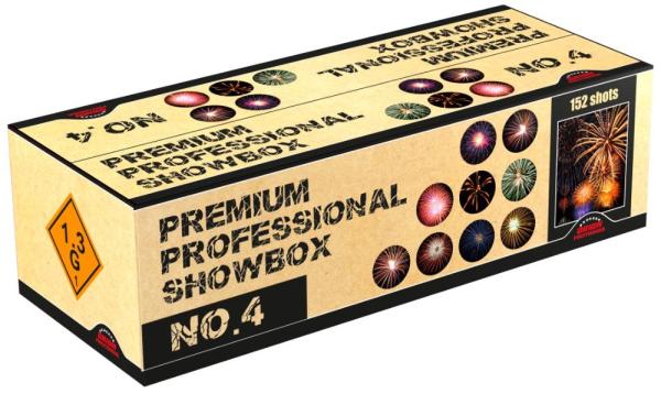 No. 4, 152 Schuss, NEM: 2749g, Kaliber: 30mm, Brenndauer ca. 90 Sekunden